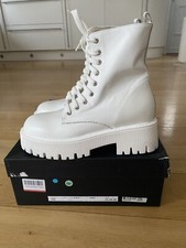 Damen Gr. UK 5 Leder Chunky