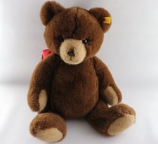 Steiff Teddy Bär 012587 35cm Knopf Im Ohr Petsy dunkelbraun gut erhalten