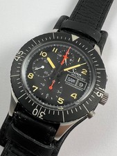 NEU/NOS VINTAGE HELMUT SINN 156 FULDA EDITION T-SWISS-T LEMANIA 5100 80ZIGER