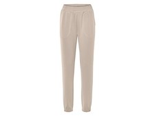 esmara® Damen Hose mit Modal, leger geschnitten (Beige, XS(32/34)) - B-Ware