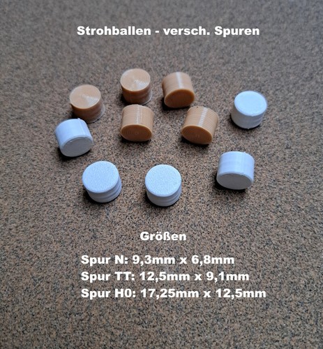 Strohballen natur 5x - (,