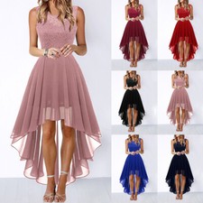 Damen Vokuhila Cocktailkleid