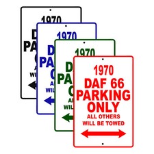 1970 DAF 66 Parking Only