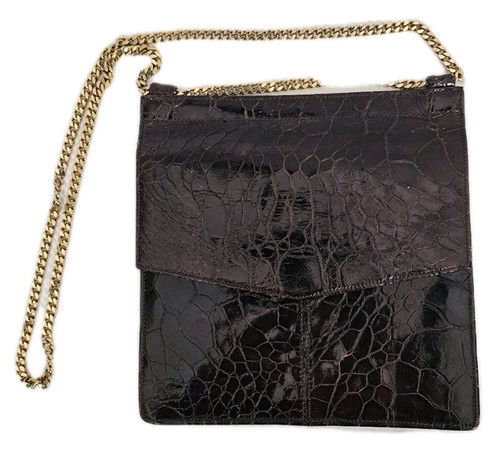 Vintage leder handtasche - vintage,