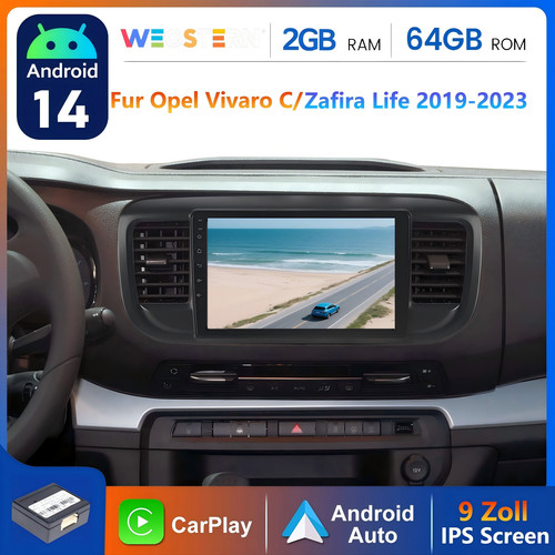 Für opel vivaro zafira life - c,