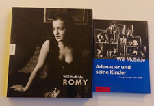 Will McBride - Romy Schneider + Adenauer und seine Kinder , 2 Fotobände