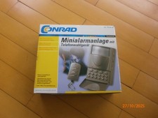 Conrad Mini Alarmanlage Nr. 750440 mit Telefonwahlgerät neu 