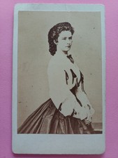 CDV Foto Kaiserin Elisabeth von Österreich/Sisi/Sissi