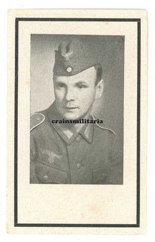 Orig sterbebild grenadier mit - sterbebild,