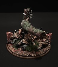 Bolt Action / Pro Painted / Waffen-SS MG 42 / 1:56 - 28mm Scale / Historical