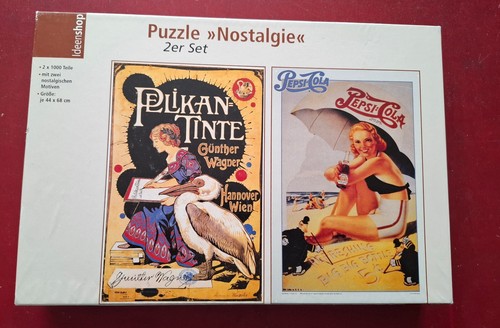 Puzzle nostalgie werbetafel - puzzle,