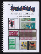 DDR Katalog "Besonderheiten oder Makulatur"   2. Auflage  Bitte Lesen