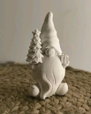 Deko Figur Wichtel Zwerg Weiß