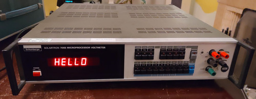 Schlumberger solartron 7065 - schlumberger,