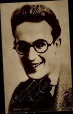 Ak Schauspieler und Komiker Harold Lloyd, Portrait - 11406728