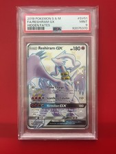 PSA 9 Shiny Reshiram GX