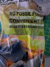 Grillkohle Briketts aus Bambus Casus Grill Kohle nachhaltig 3 Std. Brenndauer 