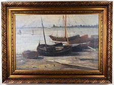Segelkähne original öl - original,