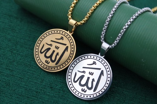 Halskette edelstahl allah - halskette,