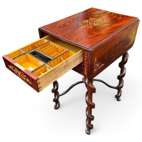 Biedermeier nähtisch klappbar - biedermeier,