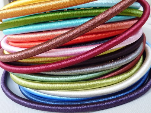 Seidenkette 5mm halsreif - 5mm,,