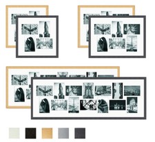 Collage Holz Bilderrahmen