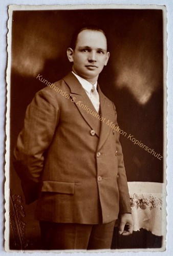 Orig foto fotografie - ak, herr