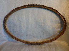 Bilderrahmen oval Rahmen alt