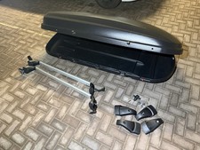 Original Volkswagen Dachbox mit VW Golf 8 Dachträger Dachbox Schwarz 340l