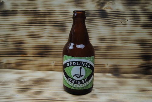 Sehr alte bier flasche - alte,