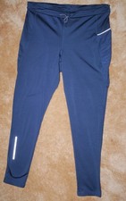 TCM Tchibo Sport Essential Damen Hose Laufhose Blau Gr. XL