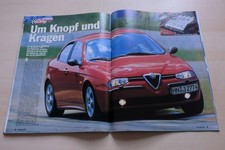 Rallye Racing 12/1999 Alfa Romeo 156 2.0 Selespeed mit 155PS im Spezialtest auf
