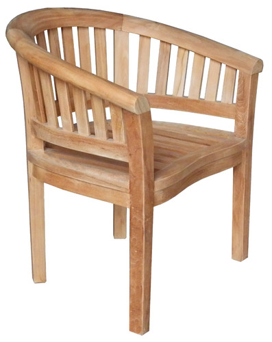 Teak gartensessel erdnuß - gartensessel,