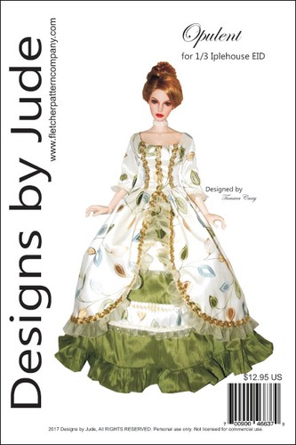 Opulent abendkleid puppe - abendkleid,