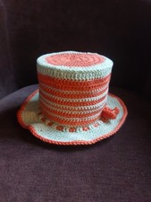 gehäkelter Klohut, grün