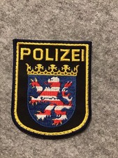 Patch Abzeichen Klett Polizei