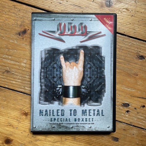 Nailed to metal - to,