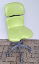 Sirona Hugo Arbeitssessel spring (grün) Rollhocker Arztstuhl gebraucht Dental
