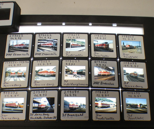 Slides locomotives - 25,