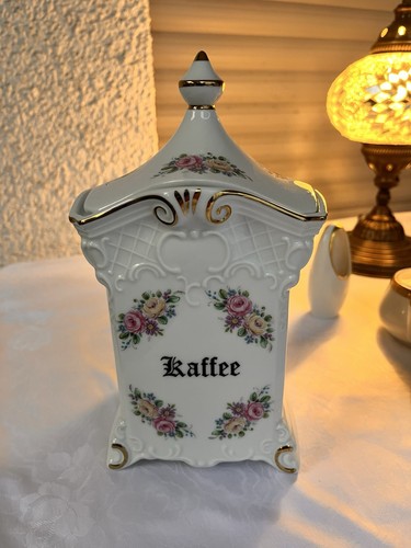 Vintage kaffeedose aus - vintage,