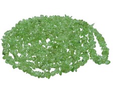 Peridot Splitterkette lang