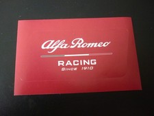 alter Aufkleber Sticker Alfa