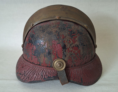 Antiker feuerwehrhelm - antiker,
