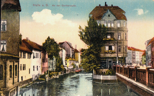 Halle saale an der - ak,