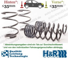 H&R Tieferlegungsfedern 35mm