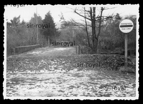 Ddr zonengrenze 1959 - ddr,