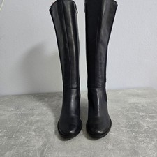 Damen stiefel echt Leder Schwarz Gr.38 Caprice 