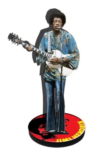 Jimi hendrix holzfigur - ii,