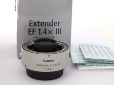 Canon EF Extender 1,4x III Konverter Tele Objektive Gewährleistung 1 Jahr