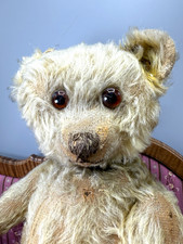Antiker Schuco TeddyBär Yes No mit Funktion 40cm Teddybär wohl  Vorkrieg30-40 JJ